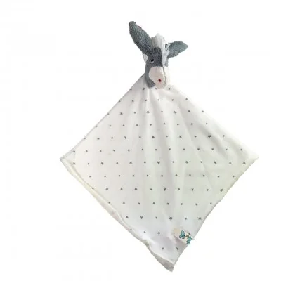 Doudou plat Âne Bio