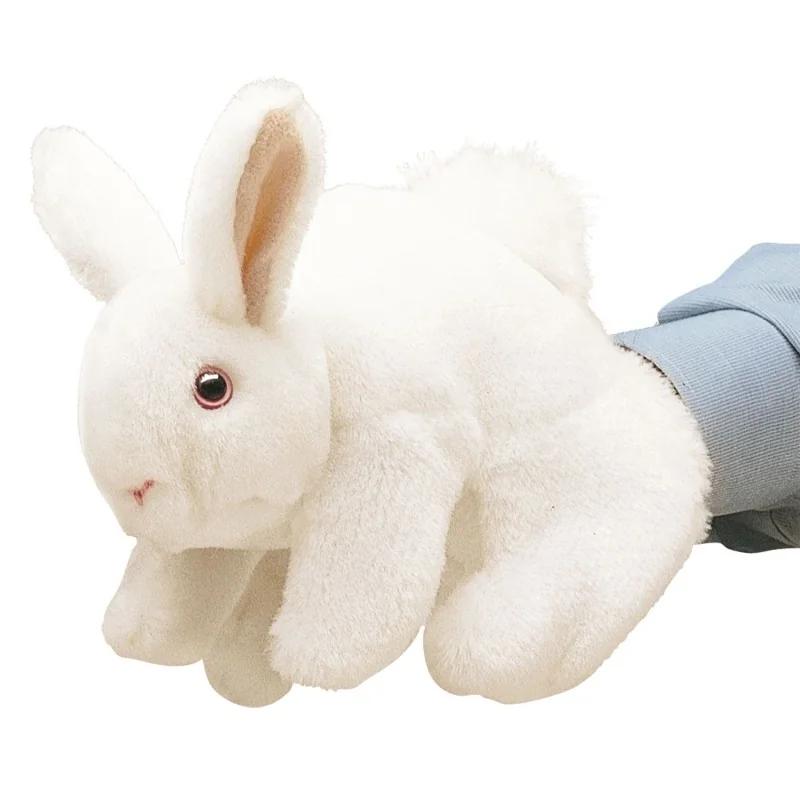 Marionnette à main Lapin blanc
