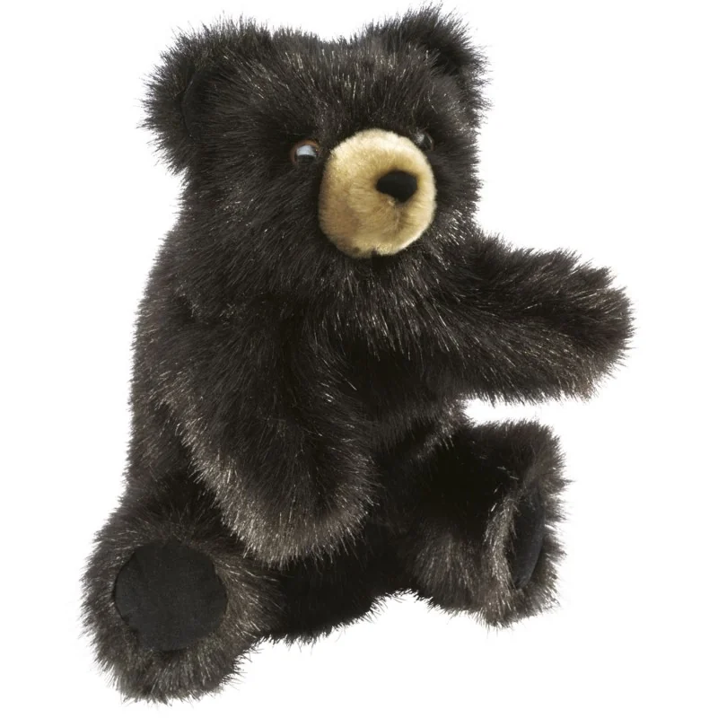 Marionnette à main Petit ours brun foncé Marionnette à main Petit ours brun foncé