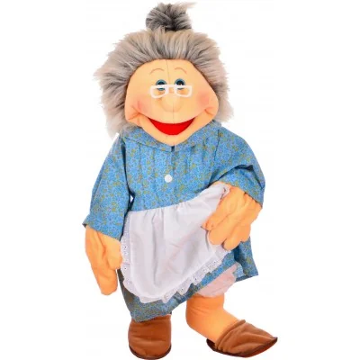 Peluche marionnette Grand-mère - 65 cm