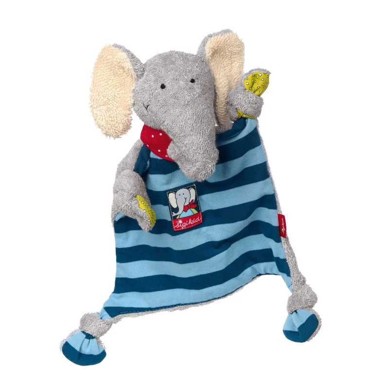 Doudou Plat éléphant Lolo Lombardo de la marque Sigikid Doudou Plat éléphant Lolo Lombardo de la marque Sigikid