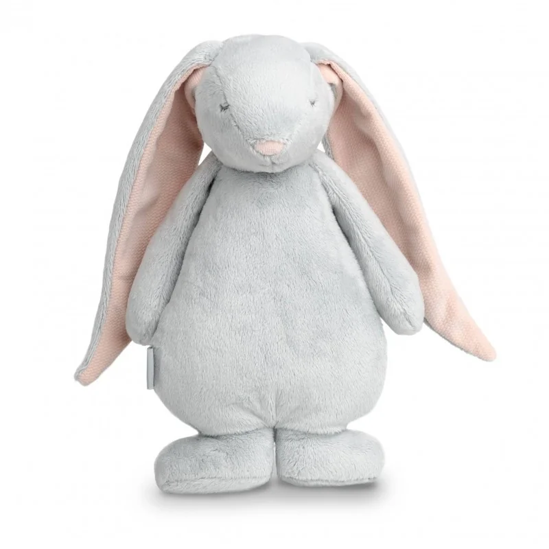Lapin magique Moonie gris/rose avec son & lumière Lapin magique Moonie gris/rose avec son & lumière
