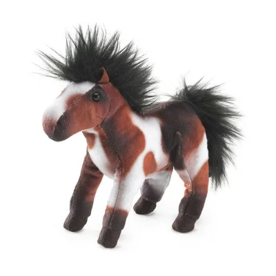 Marionnette à doigt mini cheval signée Folkmanis