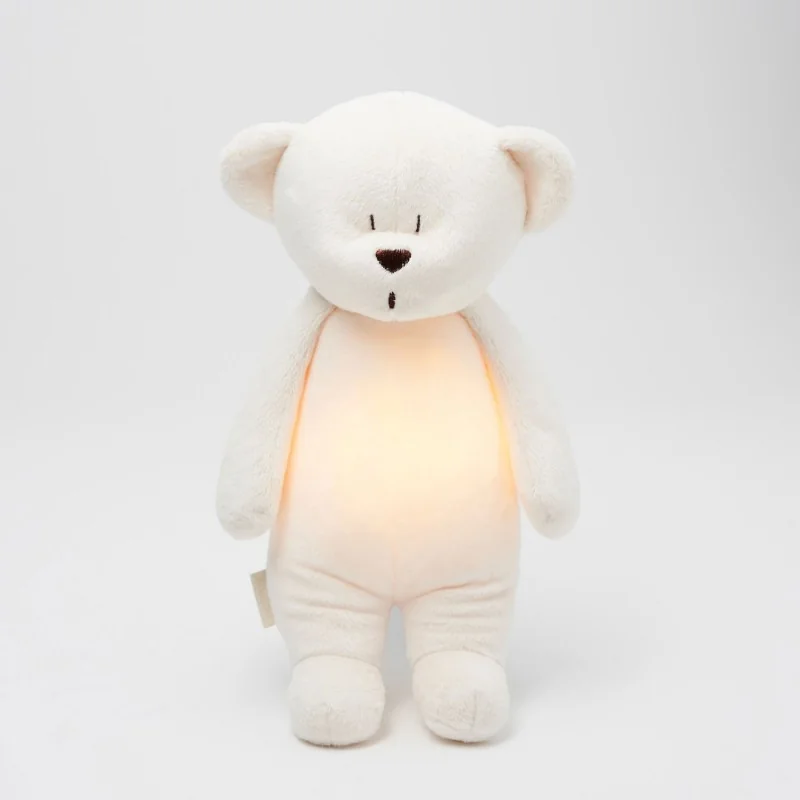 Ours douceur Moonie crème avec sons bruits roses et lumières Ours douceur Moonie crème avec sons bruits roses et lumières
