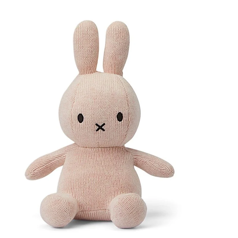 Peluche Miffy Coton Biologique Rose Pastel - 23 cm Peluche Miffy Coton Biologique Rose Pastel - 23 cm