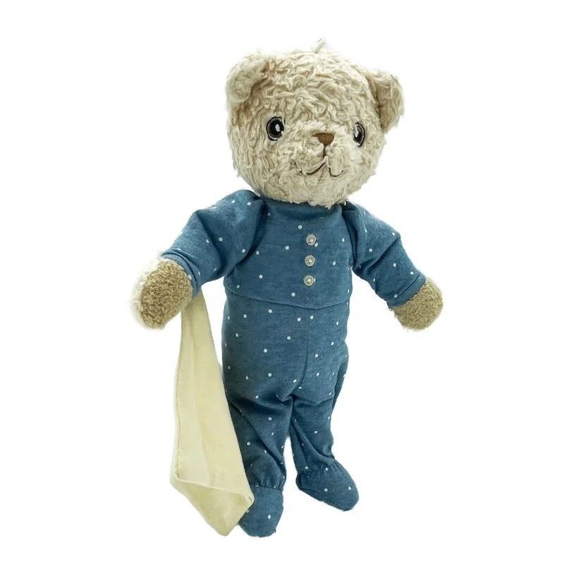 Ours en peluche Bobbi Junior bleu - 26 cm signé Hugzzeee Friends Ours en peluche Bobbi Junior bleu - 26 cm signé Hugzzeee Friends