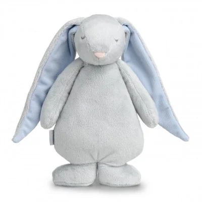 Lapin magique Moonie gris/bleu avec son & lumière