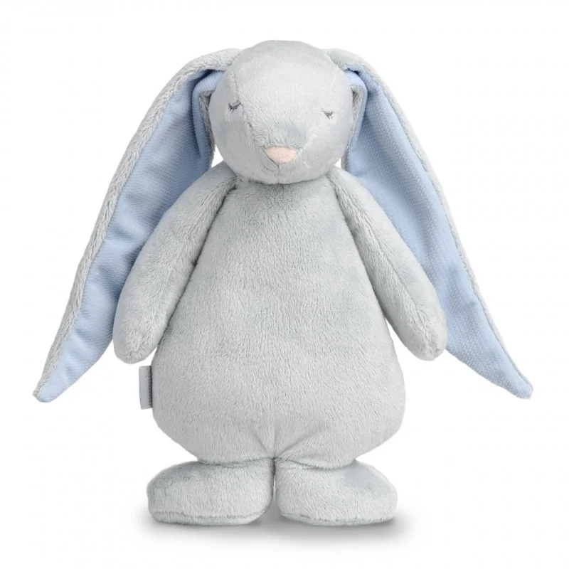 Lapin magique Moonie gris/bleu avec son & lumière Lapin magique Moonie gris/bleu avec son & lumière