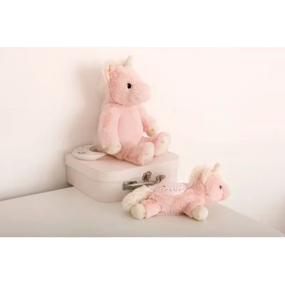 Veilleuse peluche Dream Buddies® avec Peluche musicale bruit blanc - Ella la Licorne signés Cloud b Veilleuse peluche Dream Buddies® avec Peluche musicale bruit blanc - Ella la Licorne signés Cloud b