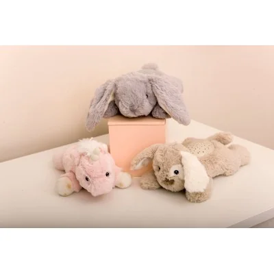 Les différents modèles de veilleuse peluche Dream Buddies® signées Cloud b Les différents modèles de veilleuse peluche Dream Buddies® signées Cloud b