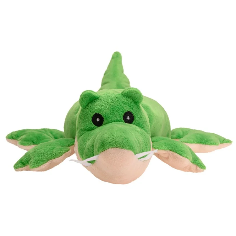 Peluche bouillotte crocodile signée welliebellies