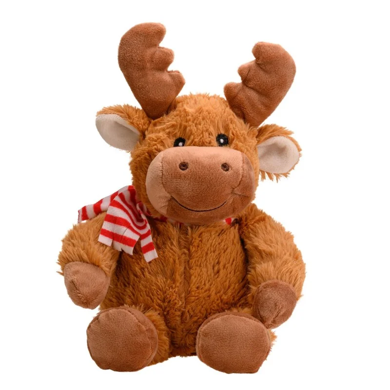 Peluche bouillotte élan signée welliebellies