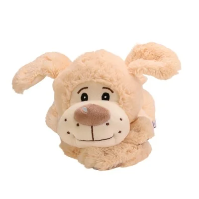 Peluche bouillotte chien signée welliebellies