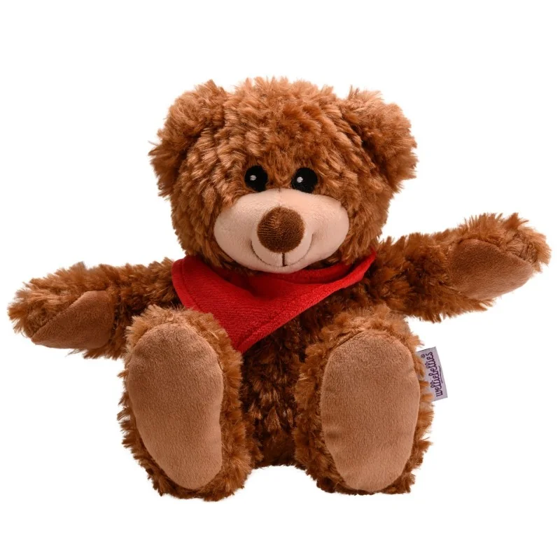 Peluche bouillotte ours signée welliebellies