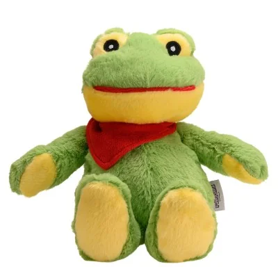 Peluche bouillotte grenouille signée welliebellies