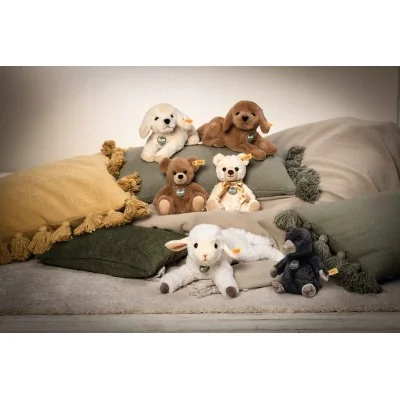 Groupe de peluches signées Steiff