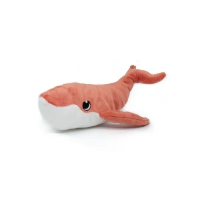 Peluche Ptipotos baleine géante et son bébé terracotta signée Le Déglingos Peluche Ptipotos baleine géante et son bébé terracotta signée Le Déglingos
