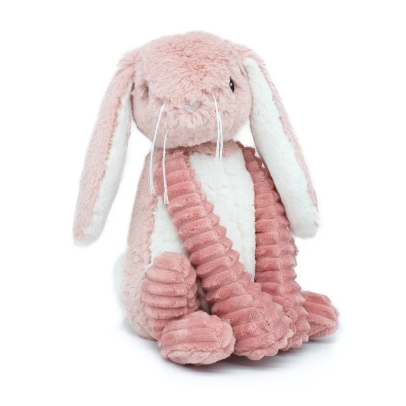 Peluche Ptipotos Toudou le Lapin rose signée Les Déglingos Peluche Ptipotos Toudou le Lapin rose signée Les Déglingos