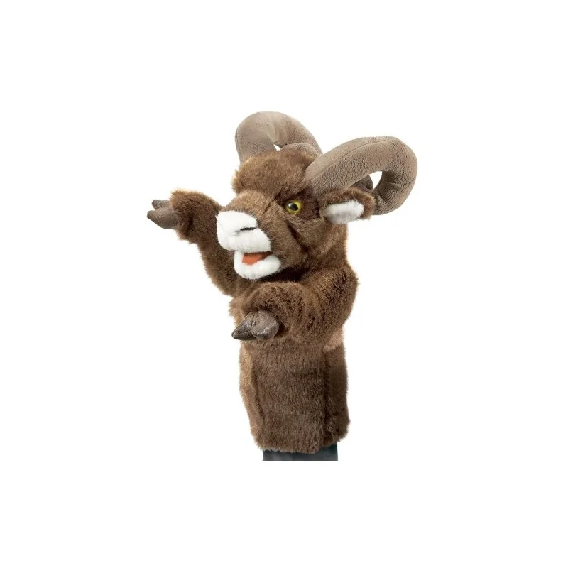 Marionnette à main Mouflon d'Amérique signée Folkmanis Marionnette à main Mouflon d'Amérique signée Folkmanis
