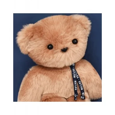 Doudou Ours - LE PETIT FRENCHIE - 30 cm - Marron signé Mailou Tradition Doudou Ours - LE PETIT FRENCHIE - 30 cm - Marron signé Mailou Tradition