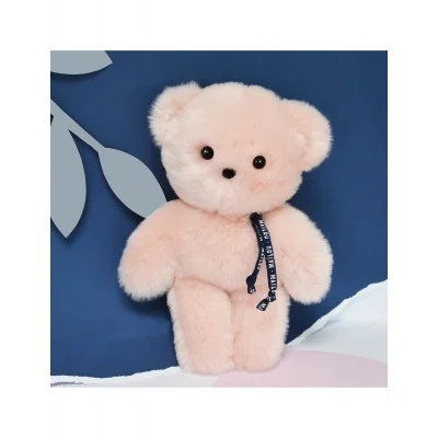 Doudou Ours - LE PETIT FRENCHIE - 30 cm - Rose signé Mailou Tradition devant décor Doudou Ours - LE PETIT FRENCHIE - 30 cm - Rose signé Mailou Tradition devant décor