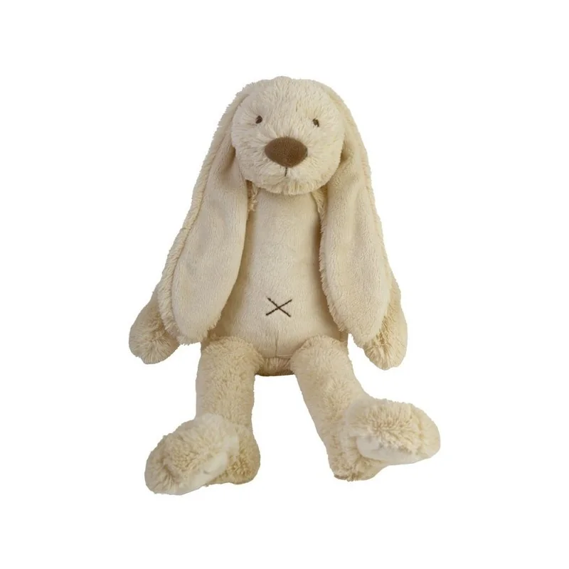 Peluche Lapin Richie Beige - 38 cm signée Happy Horse