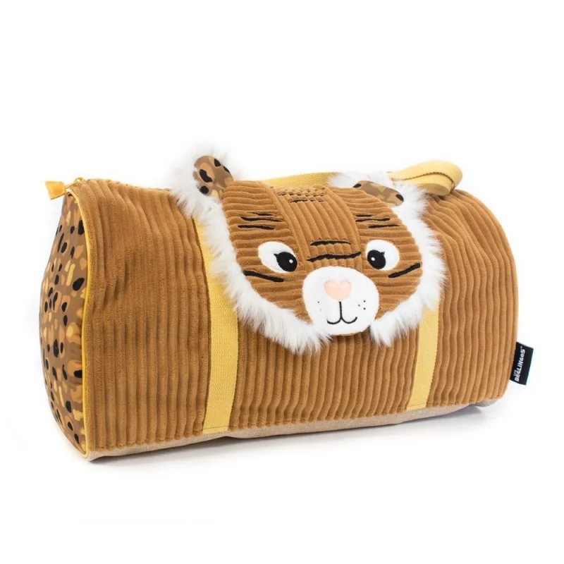 Sac week-end Speculos le tigre signé Les Déglingos Sac week-end Speculos le tigre signé Les Déglingos