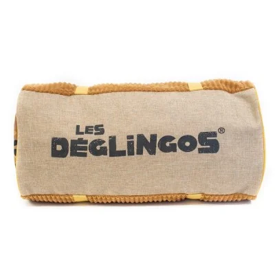 Sac week-end Speculos le tigre signé Les Déglingos, vue de dessous Sac week-end Speculos le tigre signé Les Déglingos, vue de dessous
