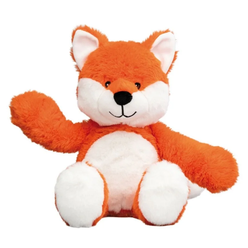 Peluche bouillotte renard signée welliebellies Peluche bouillotte renard signée welliebellies