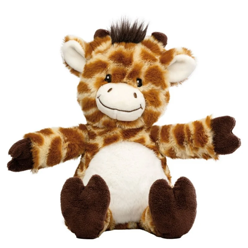 Peluche bouillotte girafe signée welliebellies