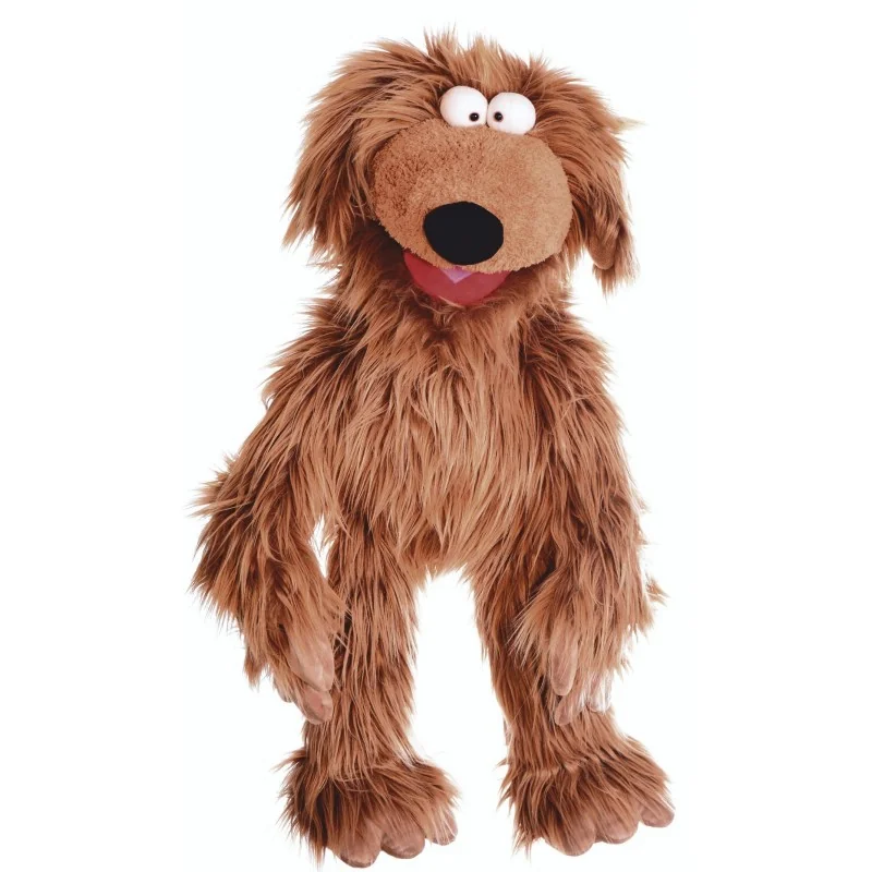 Marionnette à main Wiwaldi, le chien signée Living Puppets Marionnette à main Wiwaldi, le chien signée Living Puppets