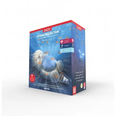Peluche projecteur océanique Otto la loutre avec dans son carton Peluche projecteur océanique Otto la loutre avec dans son carton