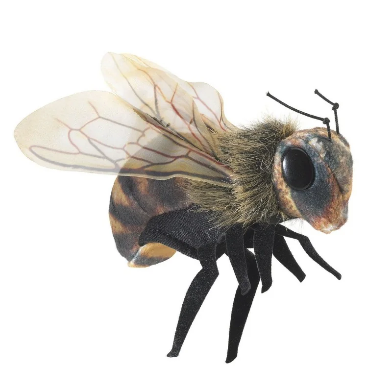 Marionnette à doigt Mini abeille signée Folkmanis