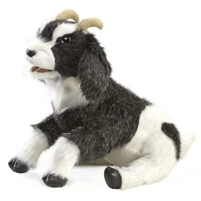 Marionnette à main Chèvre signée Folkmanis