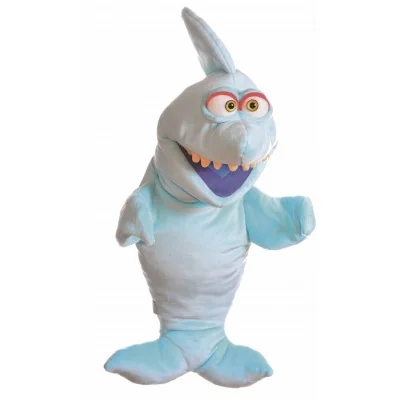 Marionnette à main Hai le requin de la collection Wiwaldi & Co de la marque Living Puppets