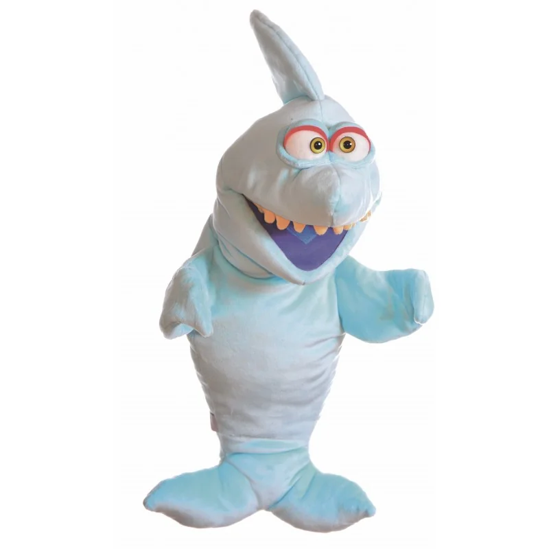 Marionnette à main Hai le requin de la collection Wiwaldi & Co de la marque Living Puppets Marionnette à main Hai le requin de la collection Wiwaldi & Co de la marque Living Puppets