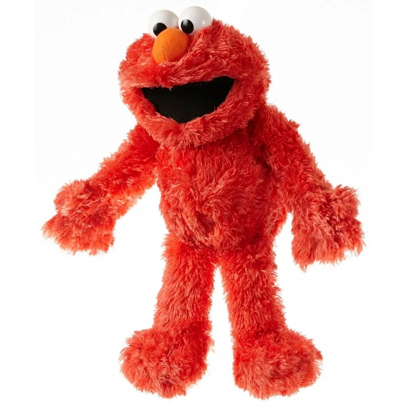 Marionnette à main Elmo de la série télévisée 1, rue Sésame (Sesame Street)