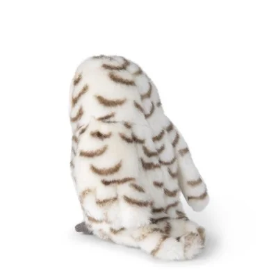 Peluche Chouette des neiges WWF - 15 cm, vue de dos