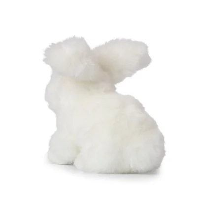 Peluche Lapin angora assis WWF - 20 cm, vue de dos Peluche Lapin angora assis WWF - 20 cm, vue de dos