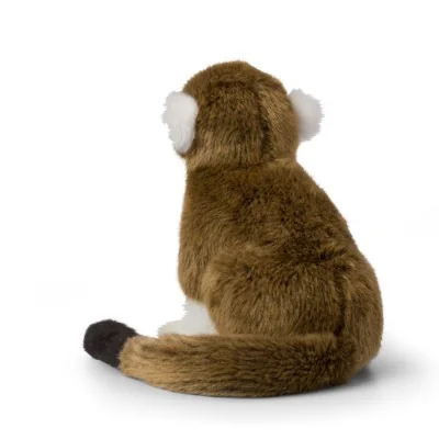 Peluche Singe écureuil assis WWF - 23 cm, vue de dos