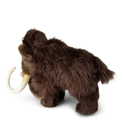 Peluche Mammouth marron WWF - 45 cm, vue de profil Peluche Mammouth marron WWF - 45 cm, vue de profil