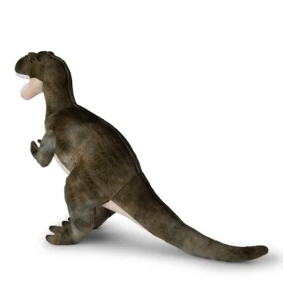 Peluche T-Rex vert WWF - 47 cm, vue de profil Peluche T-Rex vert WWF - 47 cm, vue de profil