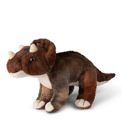 Peluche Triceratops Marron/Beige WWF - 15 cm