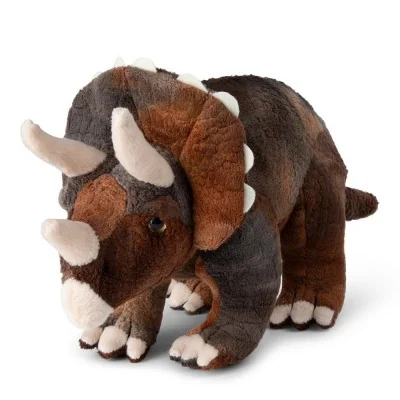 Peluche Triceratops Marron/Beige WWF - 23 cm