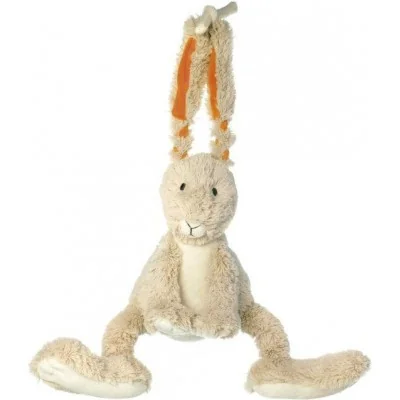 Peluche musicale lapin Twine signée Happy Horse