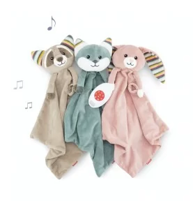 Doudous bruit blanc de la marque Zazu