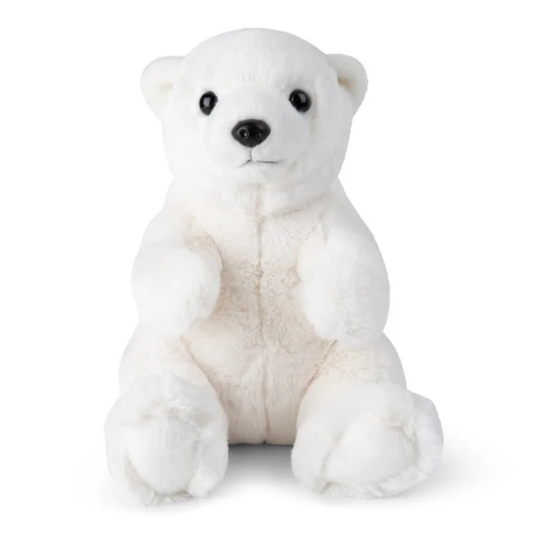 Peluche Ours polaire assis WWF ECO - 23 cm Peluche Ours polaire assis WWF ECO - 23 cm