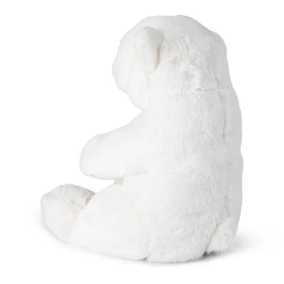 Peluche Ours polaire assis WWF ECO - 23 cm, vue de dos Peluche Ours polaire assis WWF ECO - 23 cm, vue de dos