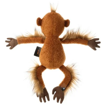 Peluche singe "Mon Key" de la collection BEASTS de la marque Sigikid, vue de dos Peluche singe "Mon Key" de la collection BEASTS de la marque Sigikid, vue de dos