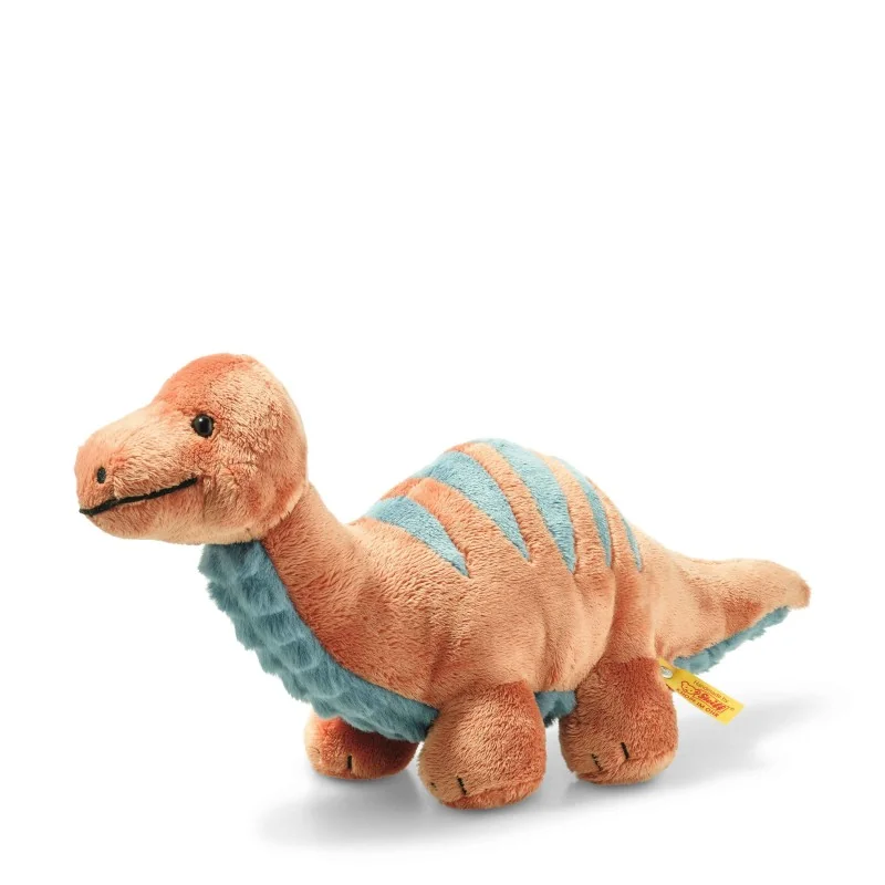 Peluche brontosaure Bronko - 28 cm signée Steiff